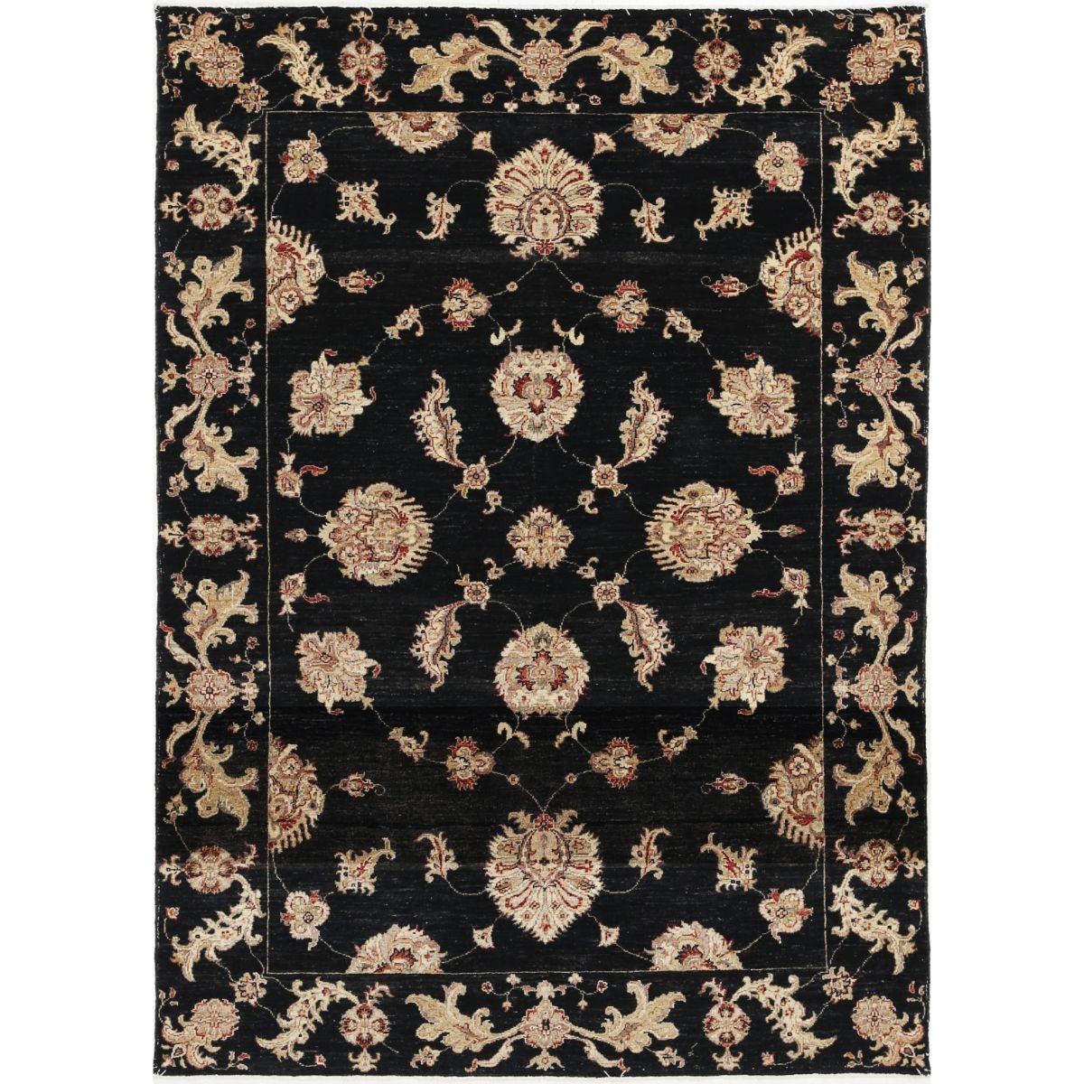 Ziegler 6x8 Handmade Double Knotted Washable Wool Rug - Colorful