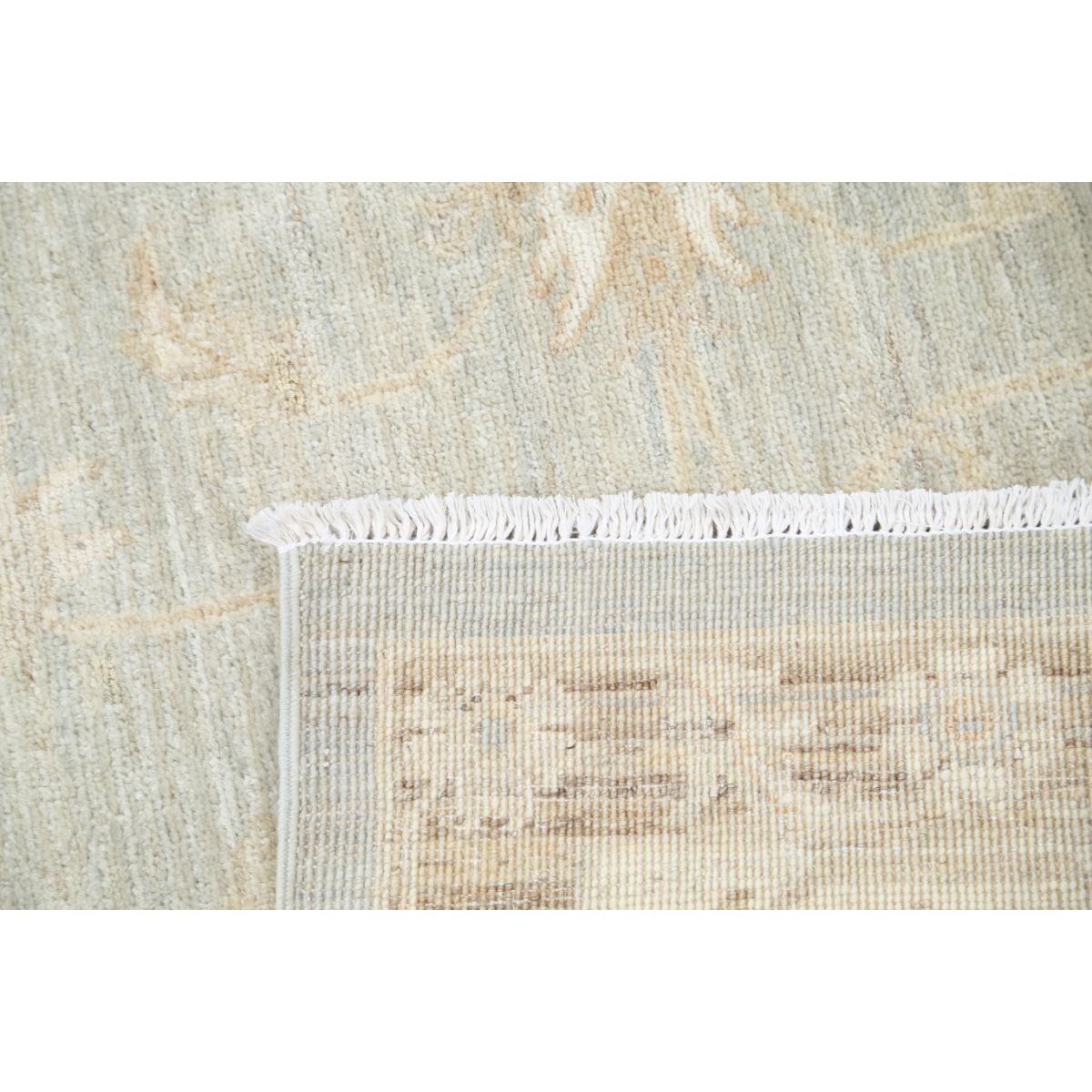 Serenity 6x8 Handmade Double Knotted Washable Wool Rug - Soft Hues