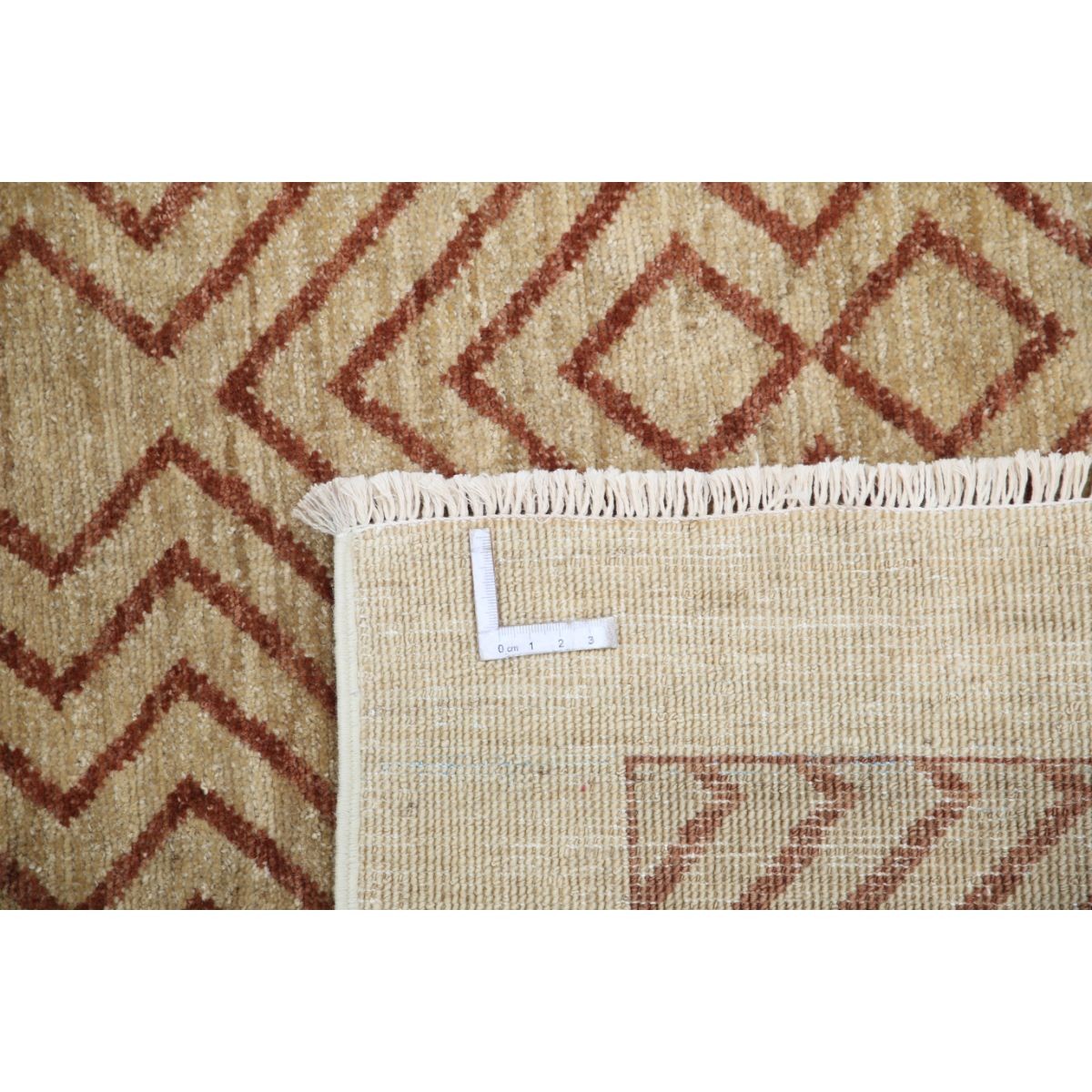 Modcar 9x12 Handmade Double Knotted Washable Wool Rug - Colorful