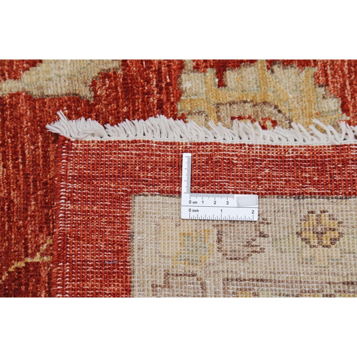 Ziegler 9x11 Handmade Double Knotted Washable Wool Rug - Colorful