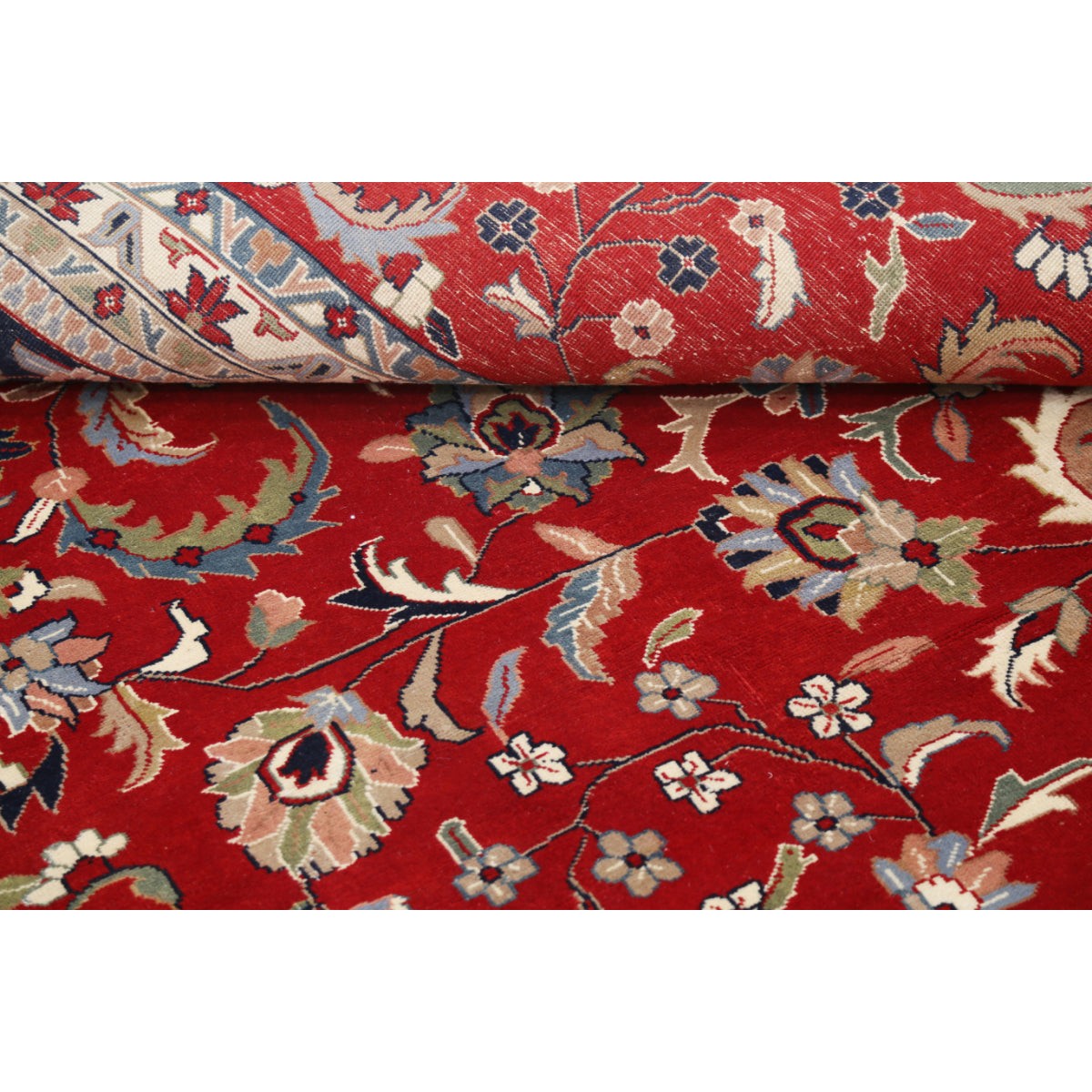 Heritage 12x15 Handmade Double Knotted Washable Wool Rug - Colorful