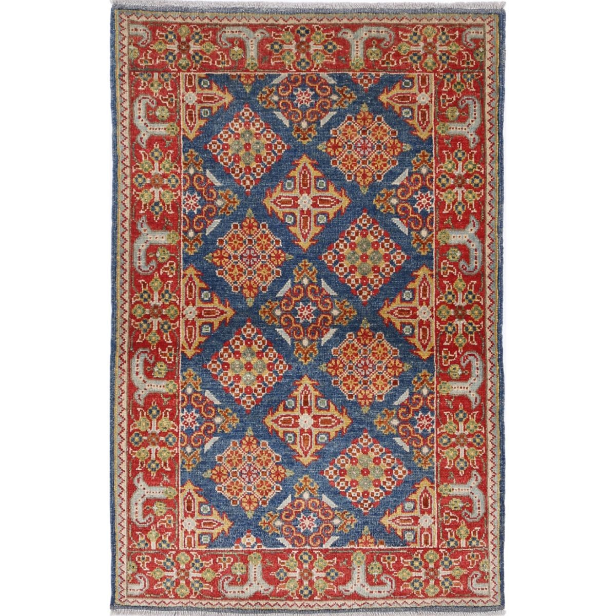 Revival 2' 8" X 4' 2" Wool Hand Knotted Rug