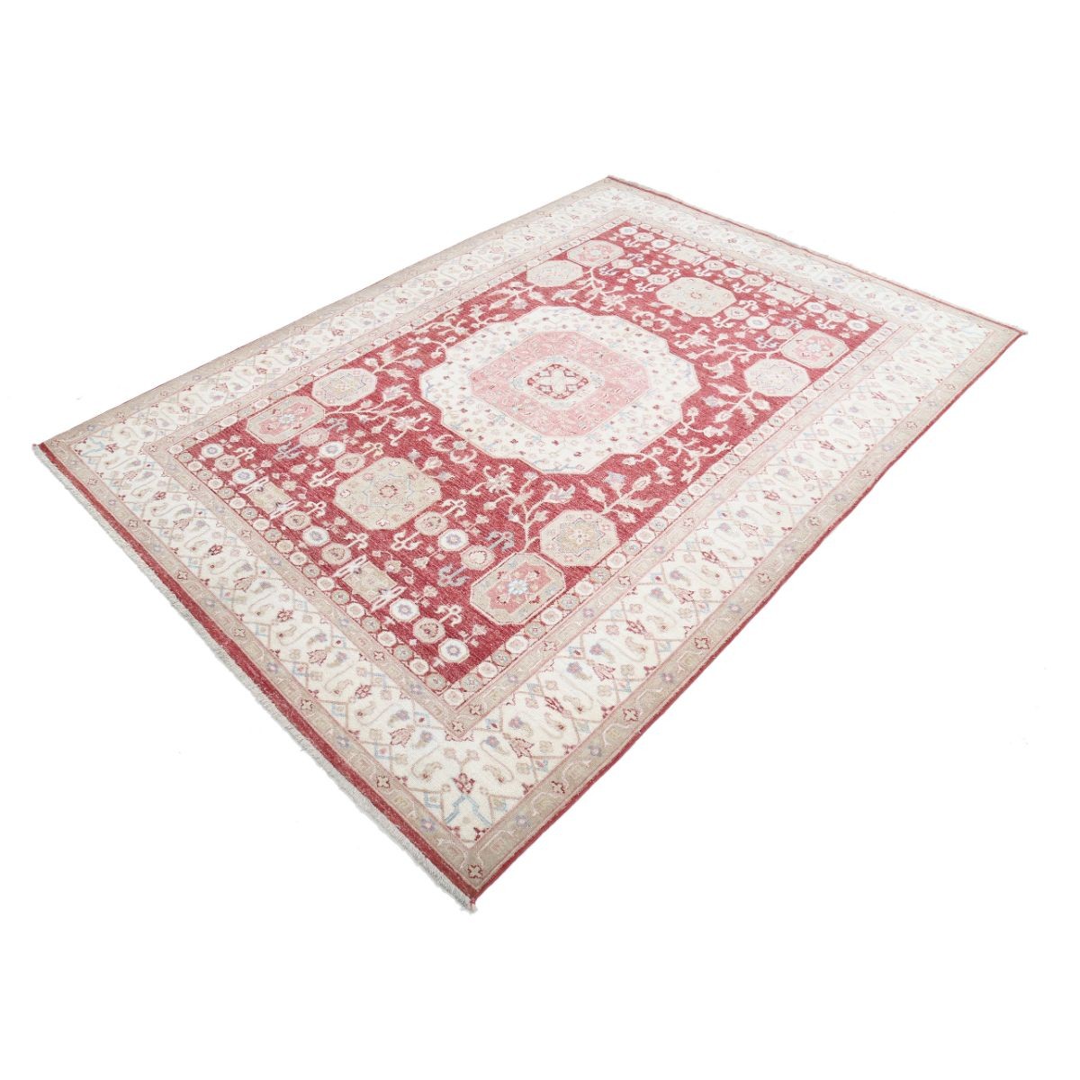 Mamluk 6x8 Handmade Double Knotted Washable Wool Rug - Colorful