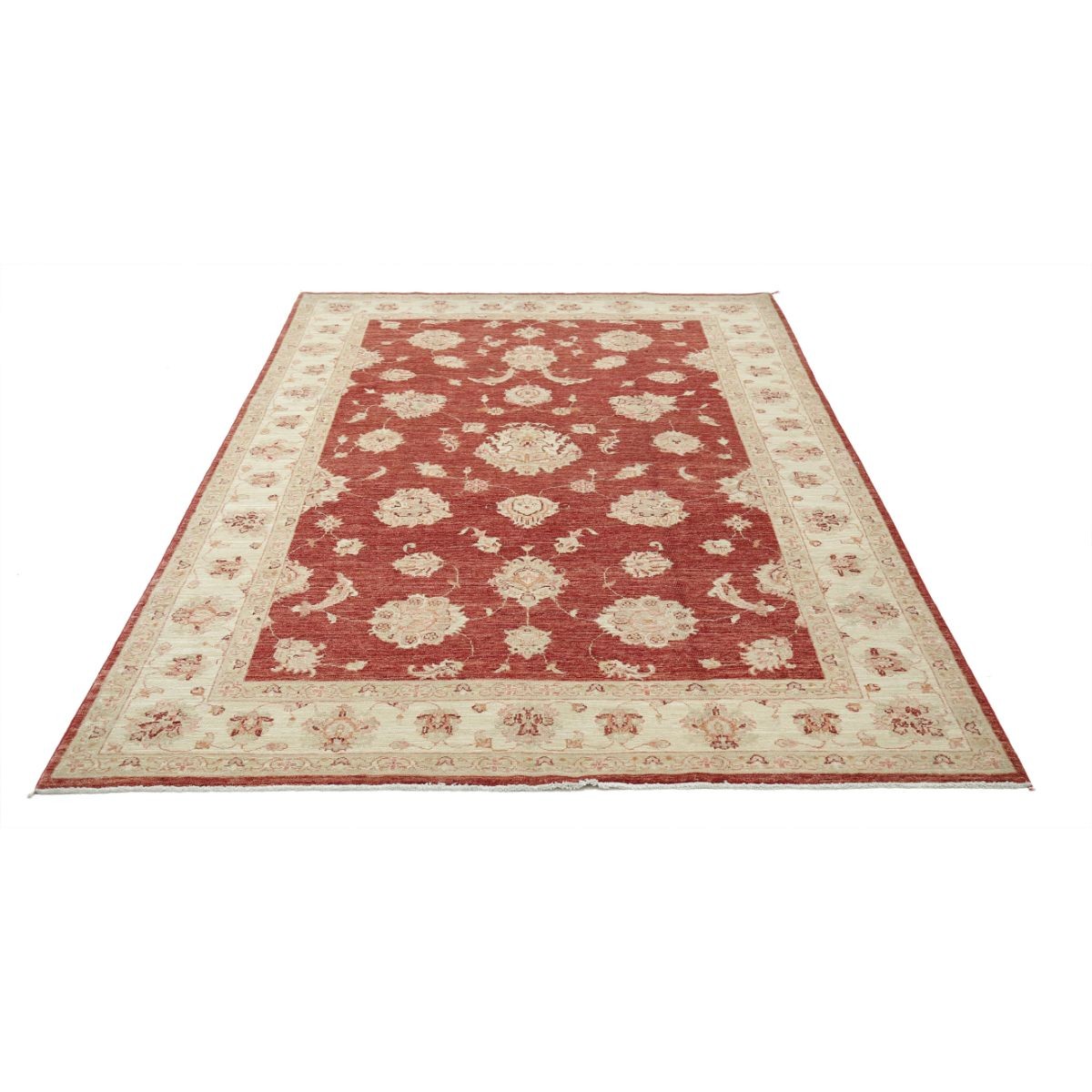 Ziegler 6x9 Hand-Knotted Washable Wool Rug - Colorful