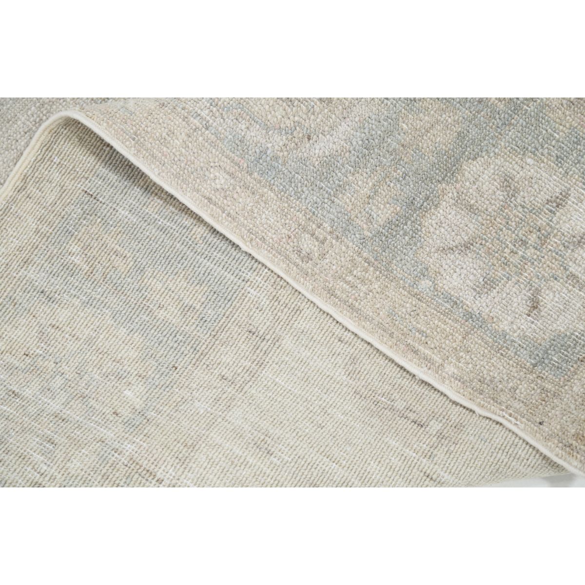 Serenity 4x6 Handmade Double Knotted Washable Wool Rug - Soft Hues
