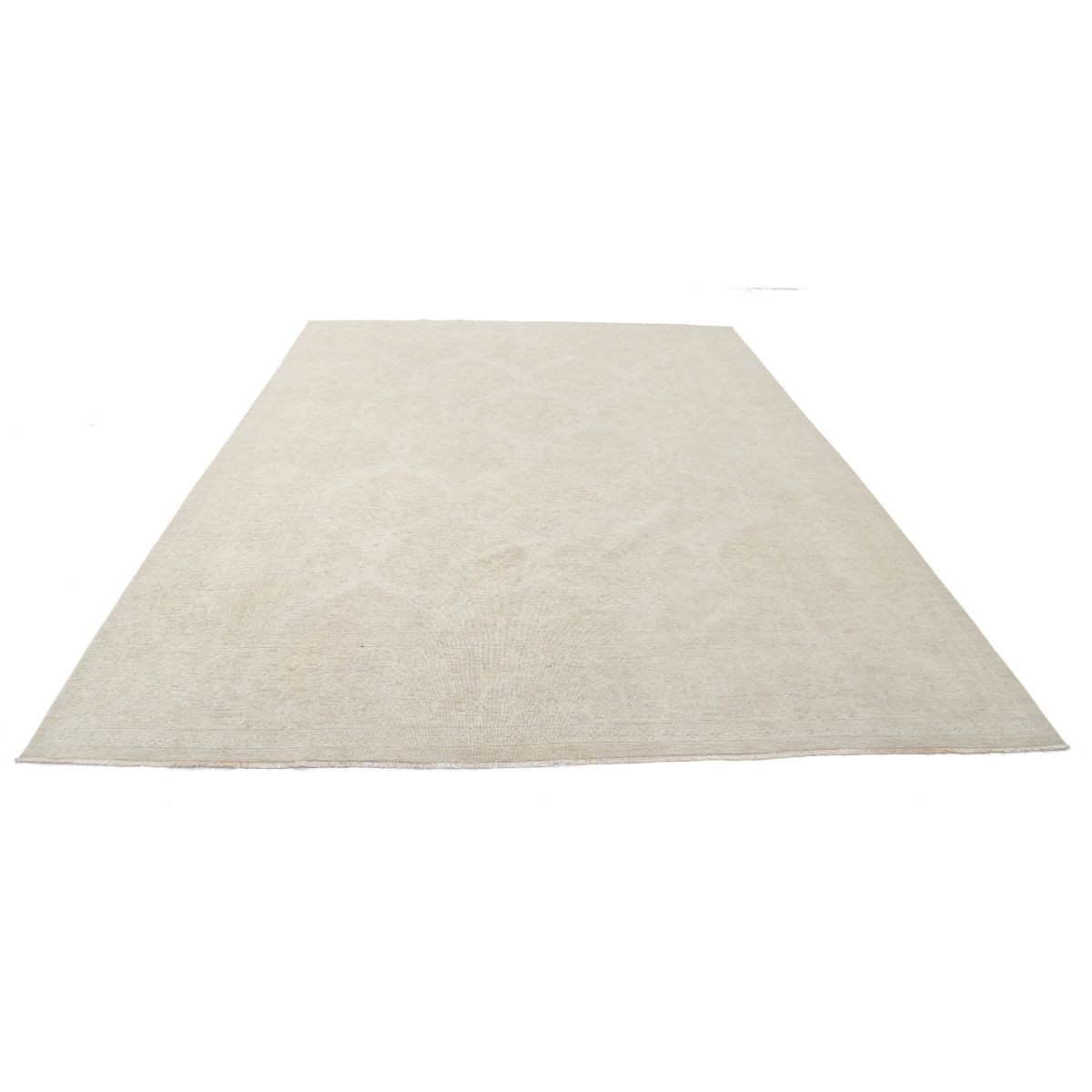 Serenity 9x11 Handmade Double Knotted Washable Wool Rug - Soft Hues
