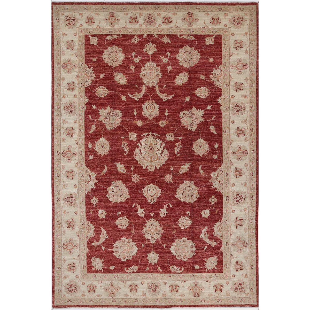 Ziegler 6x9 Handmade Double Knotted Washable Wool Rug - Colorful