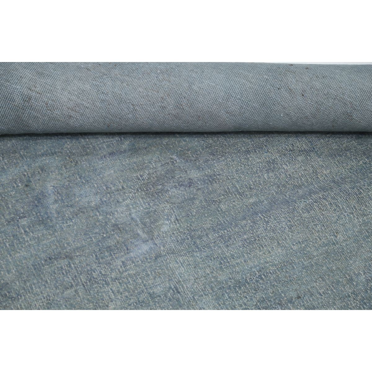 Overdye 8x9 Handmade Double Knotted Washable Wool Rug - Monochormatic