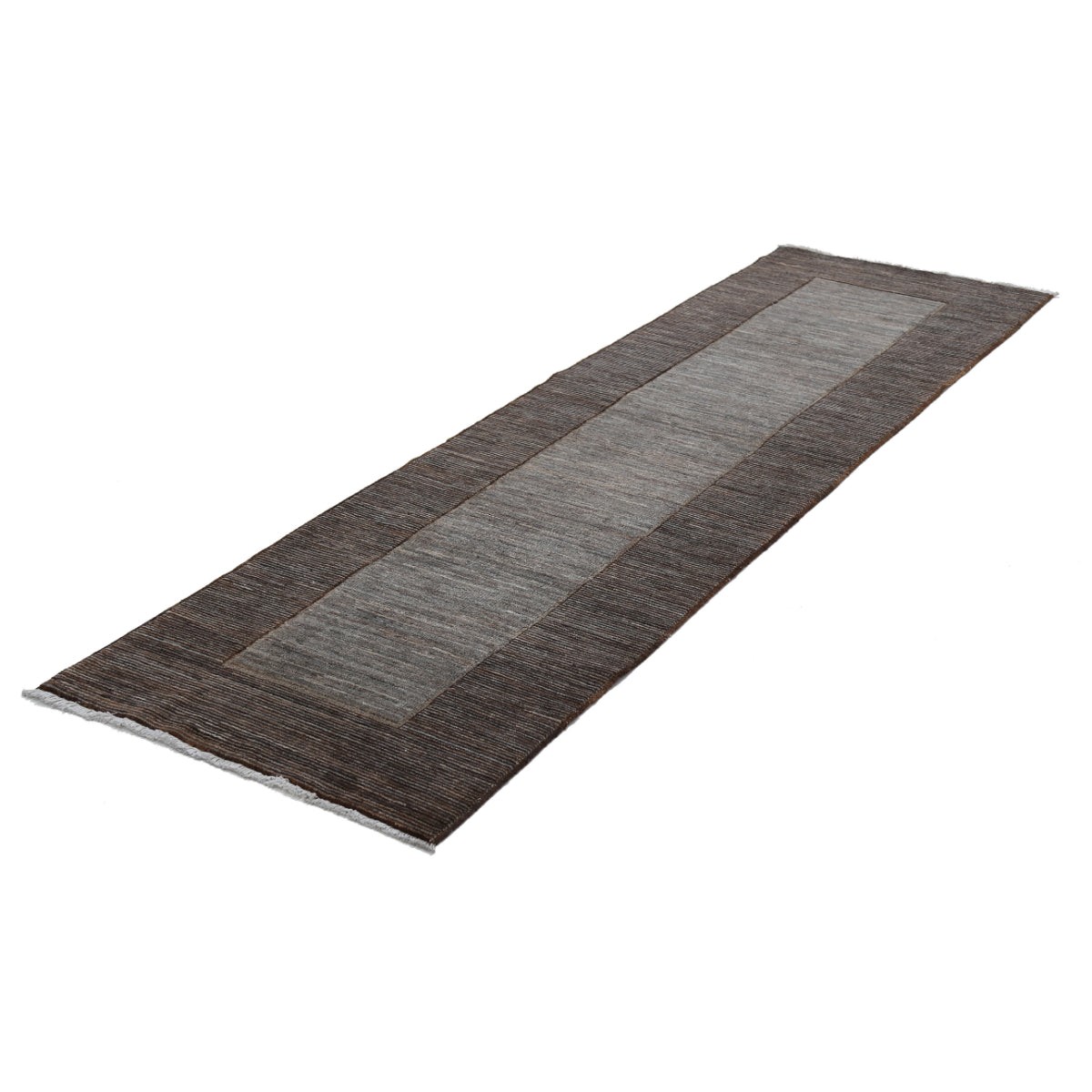 Modcar 3x9 Handmade Double Knotted Washable Wool Runner - Colorful