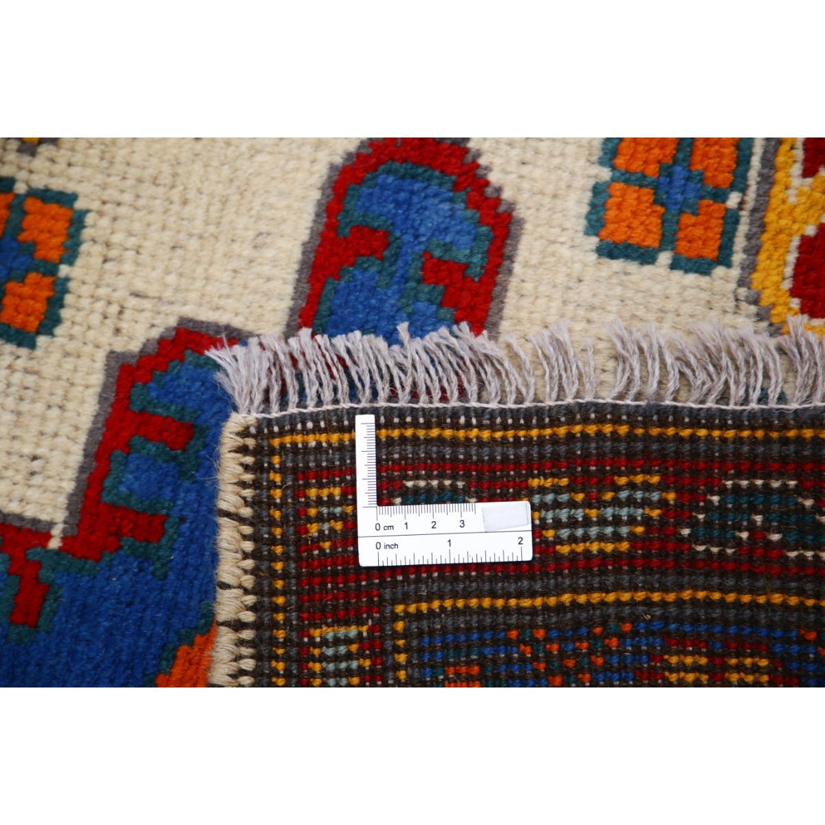 Revival 5x7 Handmade Double Knotted Washable Wool Rug - Colorful