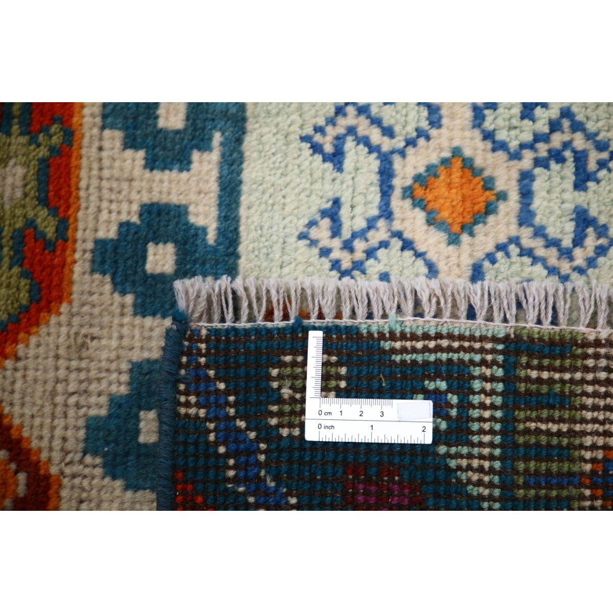 Revival 3x5 Handmade Double Knotted Washable Wool Rug - Colorful