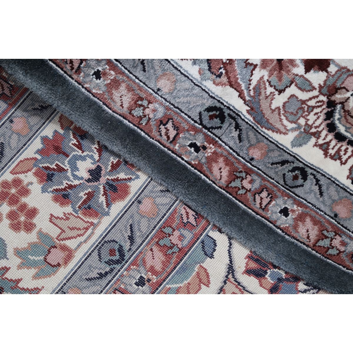 Legacy 9x12 Handmade Double Knotted Washable Art Silk Rug - Colorful