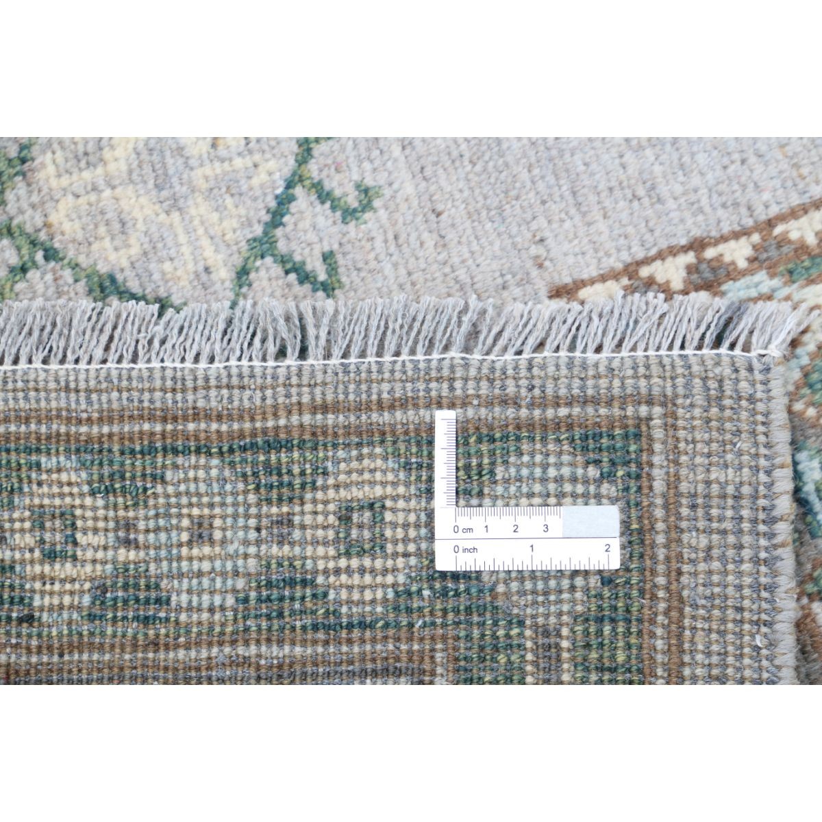 Revival 8x10 Handmade Double Knotted Washable Wool Rug - Colorful
