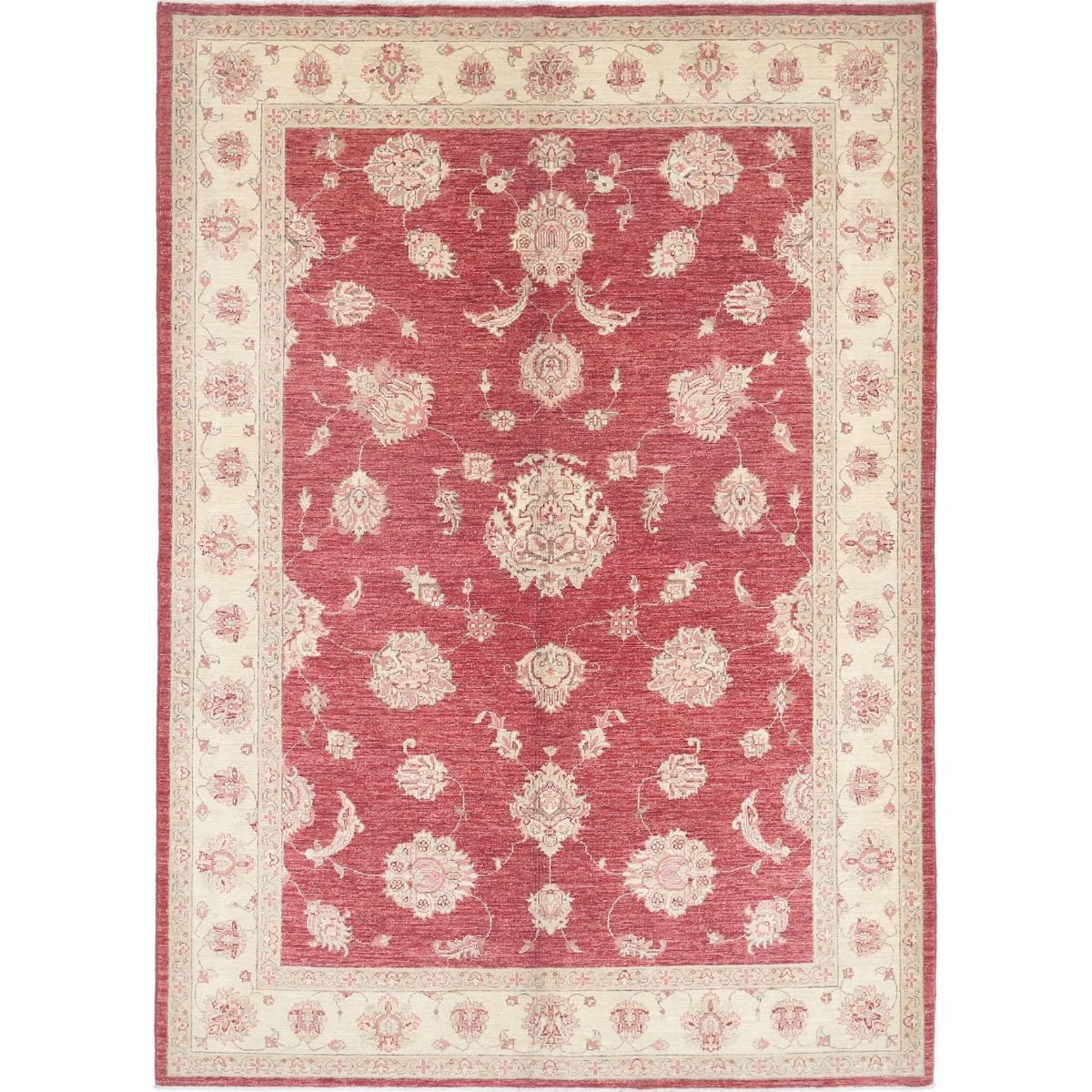 Ziegler 6x8 Handmade Double Knotted Washable Wool Rug - Colorful