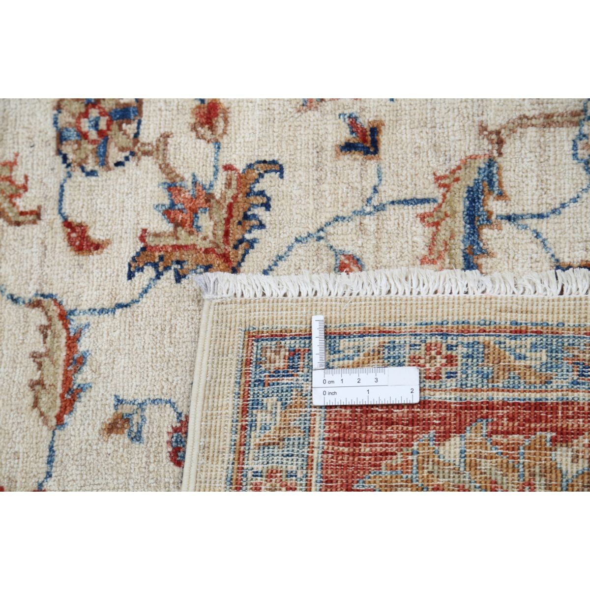 Ziegler 6x7 Handmade Double Knotted Washable Wool Rug - Colorful