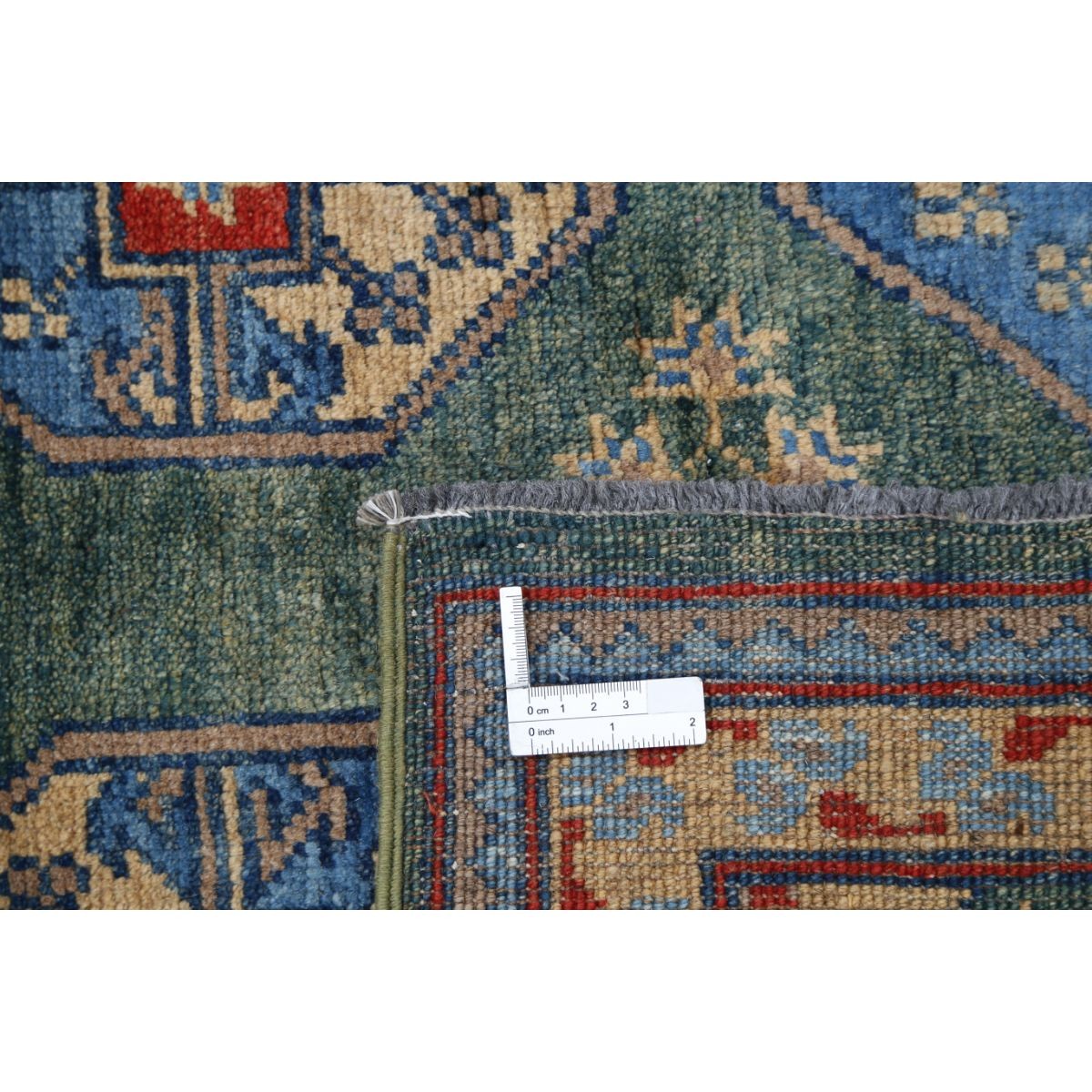 Revival 8x12 Handmade Double Knotted Washable Wool Rug - Colorful