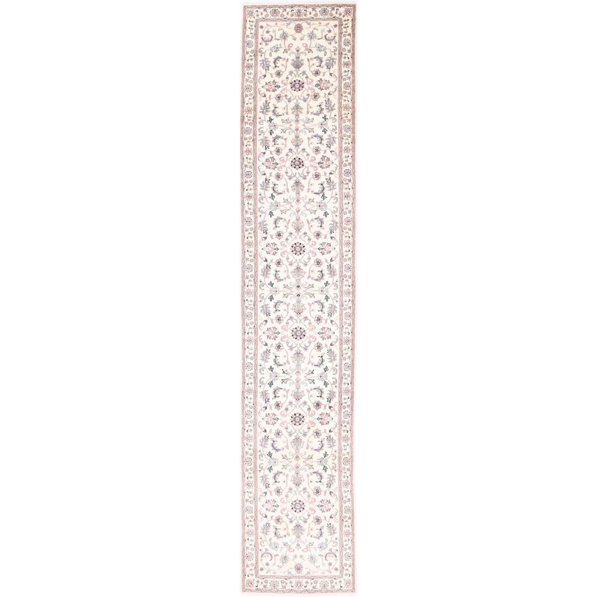 Nain 3x16 Handmade Double Knotted Washable Wool Runner - Colorful