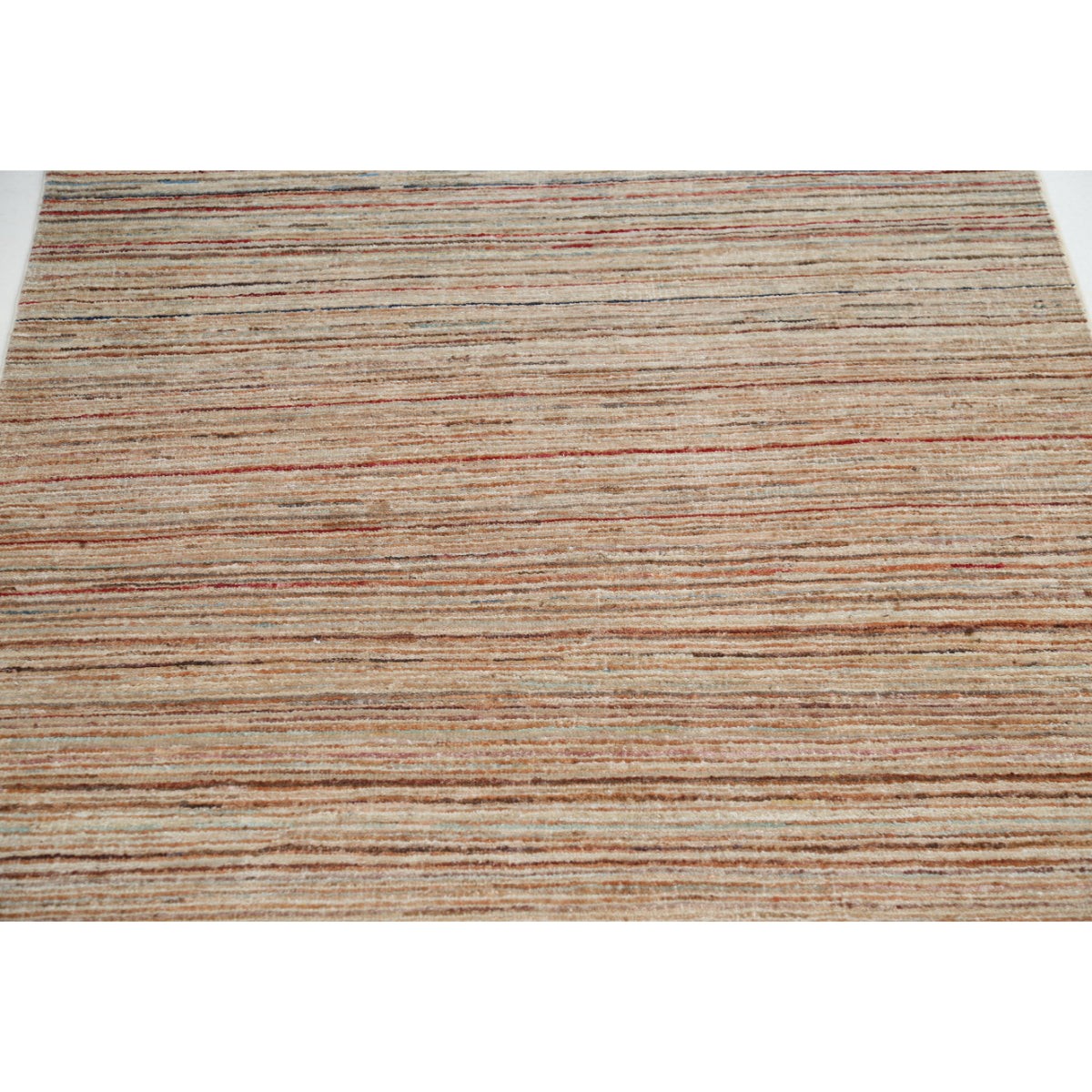 Modcar 4x6 Handmade Double Knotted Washable Wool Rug - Colorful