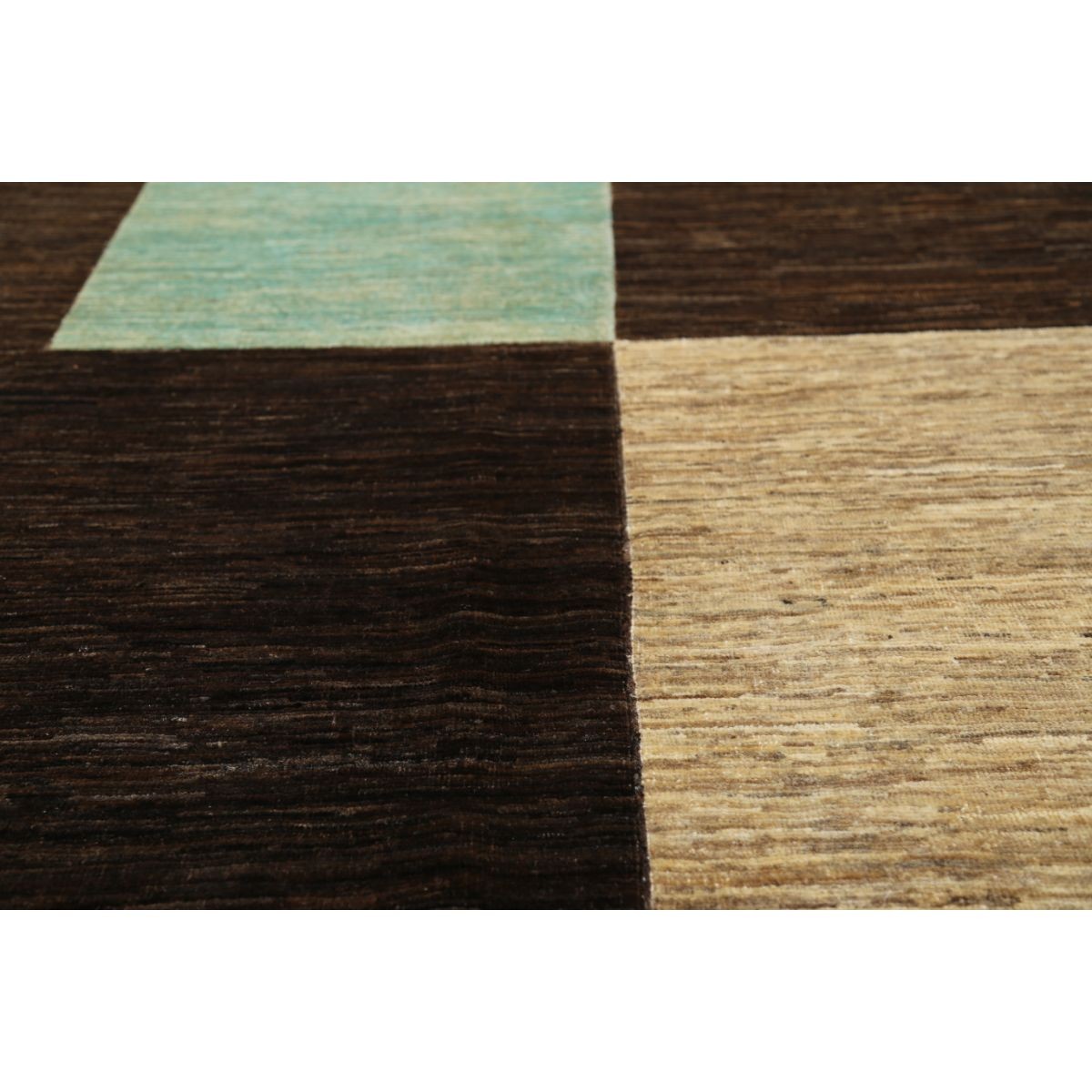 Modcar 6x8 Handmade Double Knotted Washable Wool Rug - Colorful