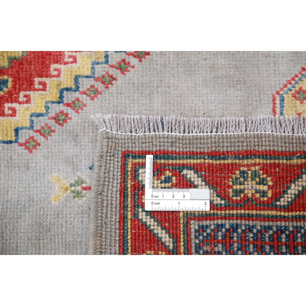 Revival 5x8 Handmade Double Knotted Washable Wool Rug - Colorful