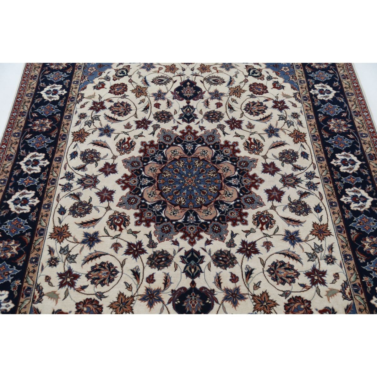 Heritage 5x8 Handmade Double Knotted Washable Wool Rug - Colorful