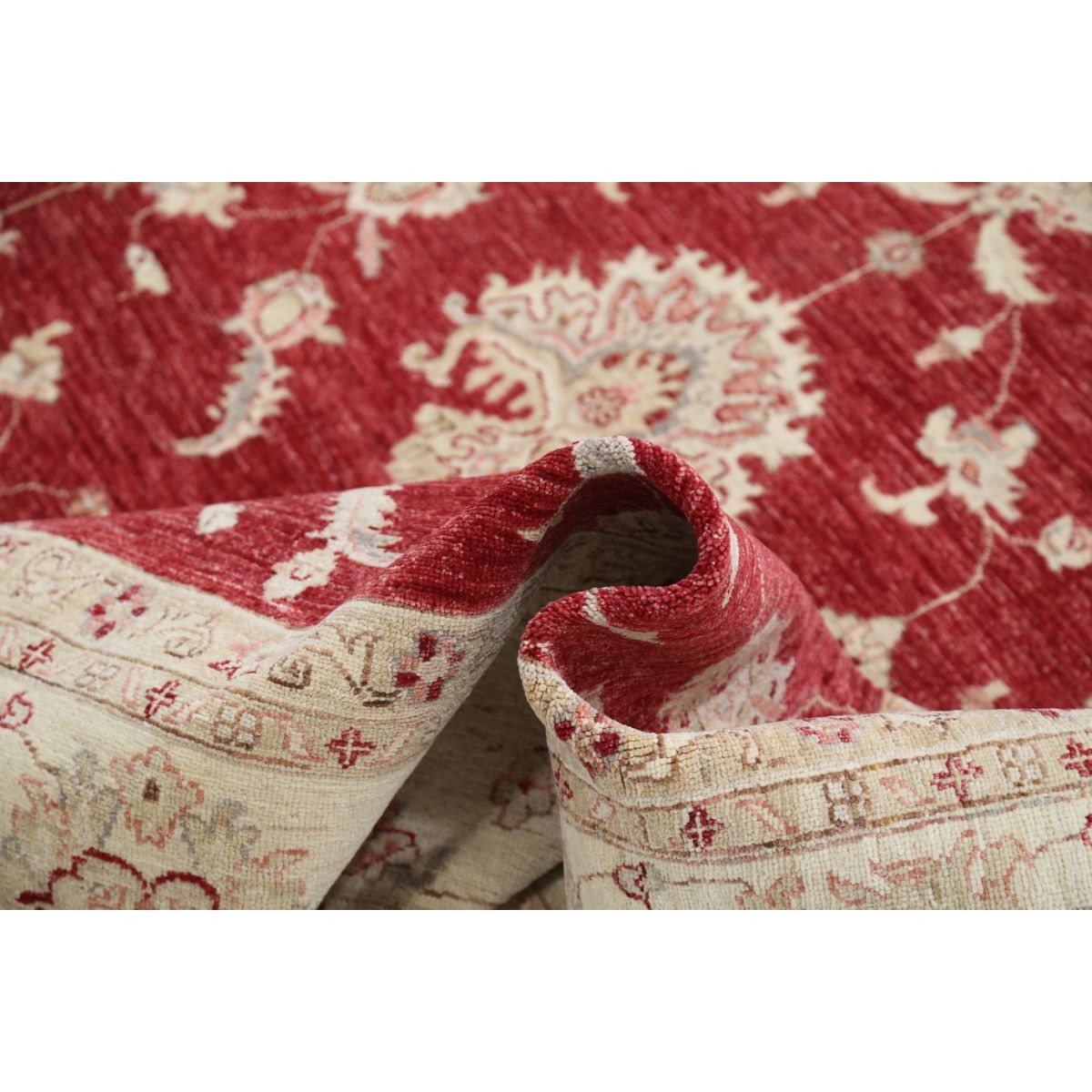 Ziegler 9x12 Handmade Double Knotted Washable Wool Rug - Colorful
