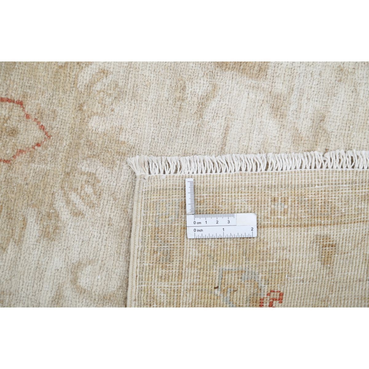 Serenity 3x4 Handmade Double Knotted Washable Wool Rug - Soft Hues