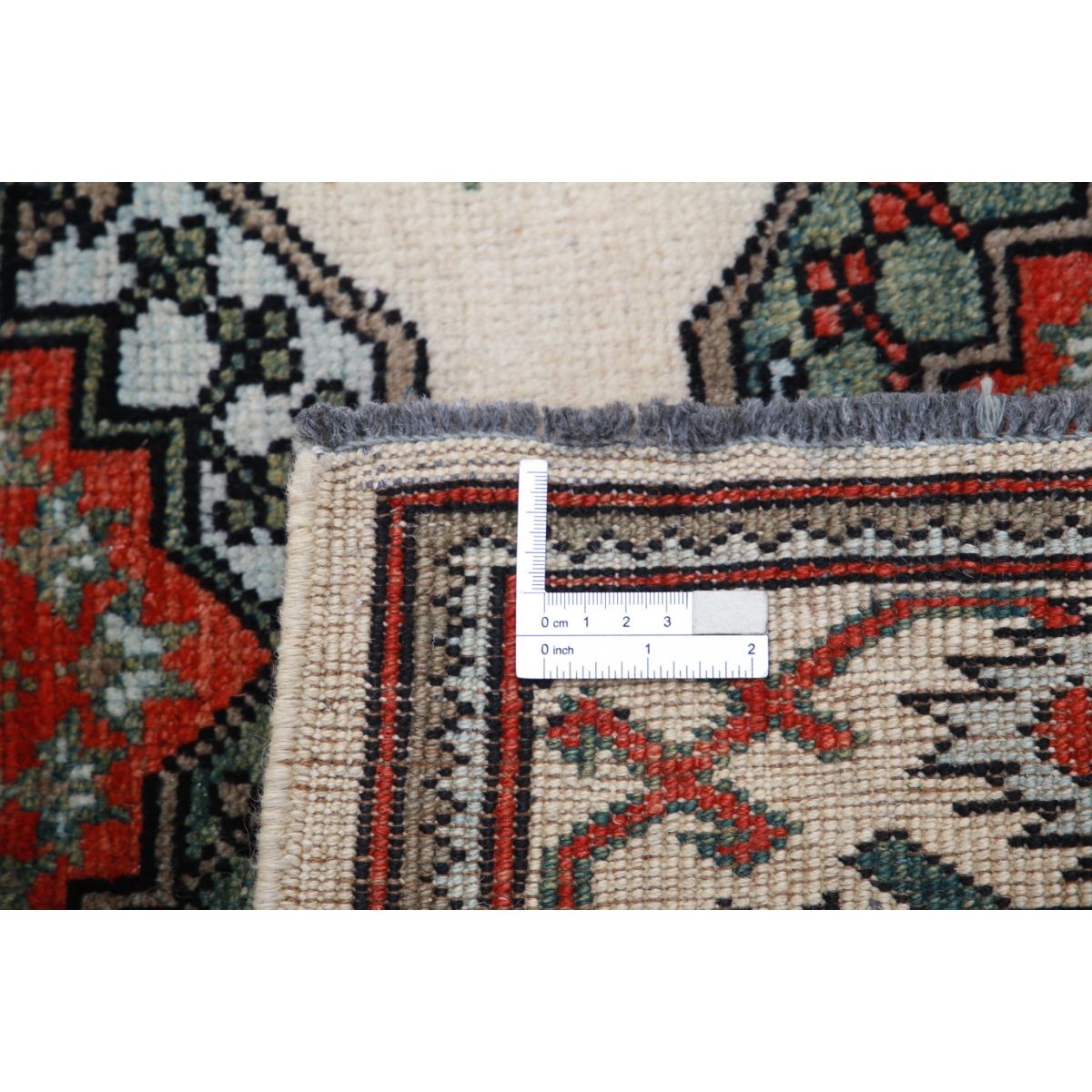 Revival 3x5 Handmade Double Knotted Washable Wool Rug - Colorful