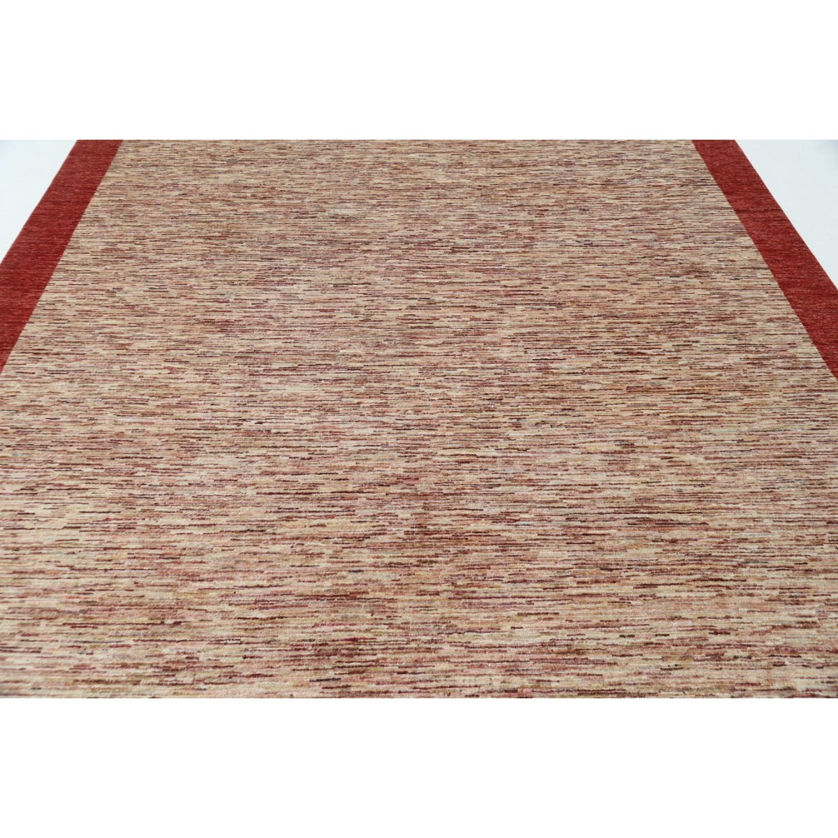 Modcar 9x12 Handmade Double Knotted Washable Wool Rug - Colorful