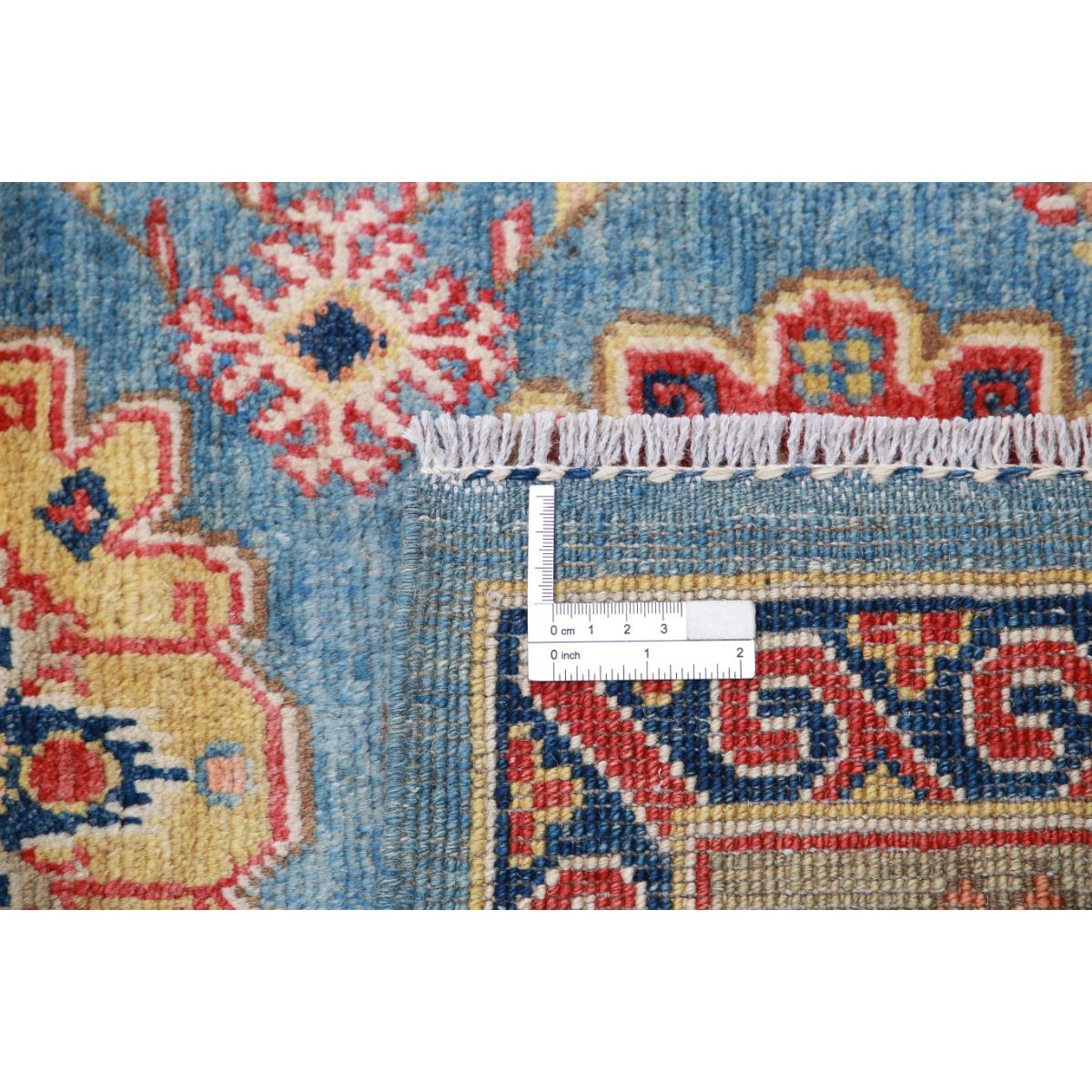 Revival 8x10 Handmade Double Knotted Washable Wool Rug - Colorful