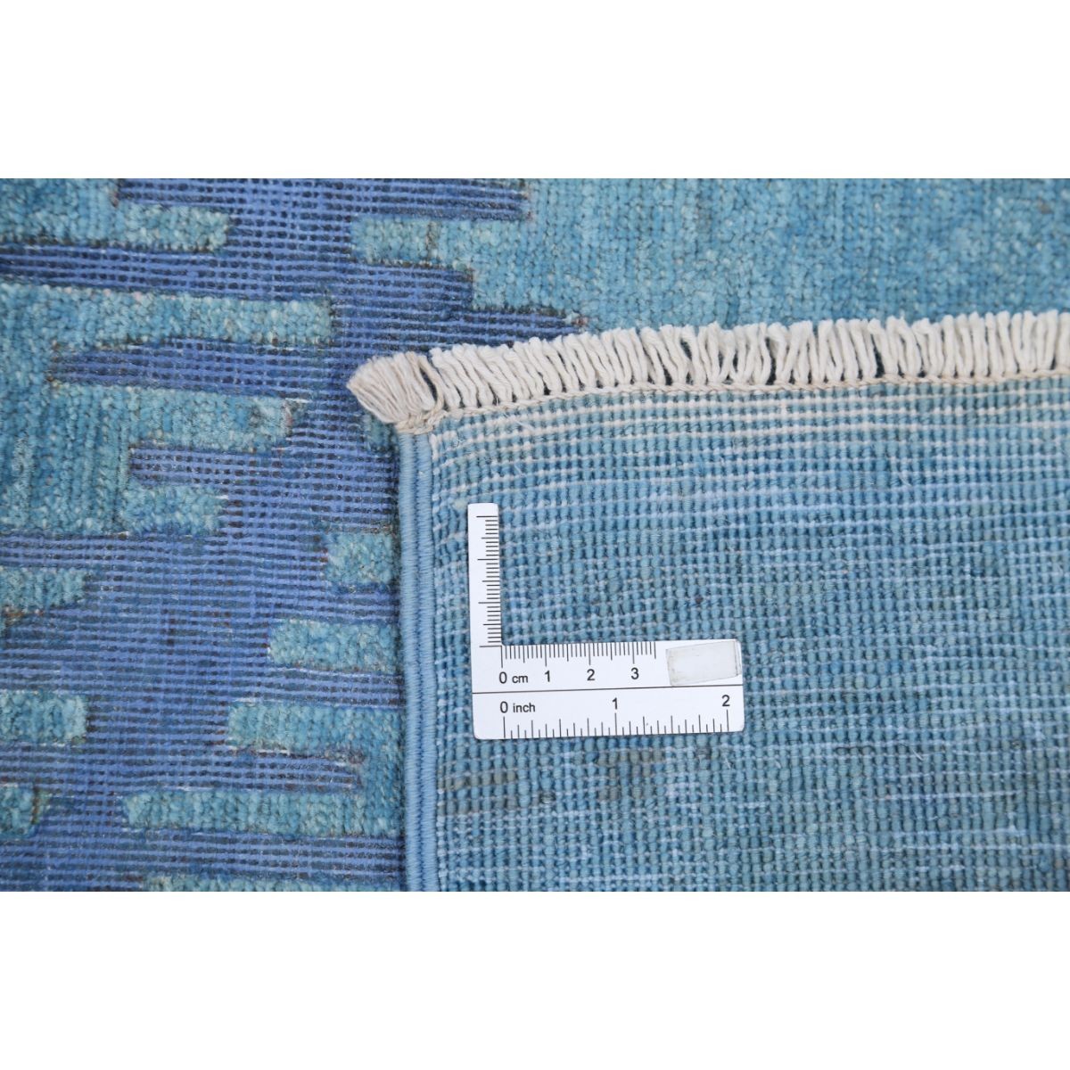 Onyx 5x6 Handmade Double Knotted Washable Wool Rug - Monochormatic