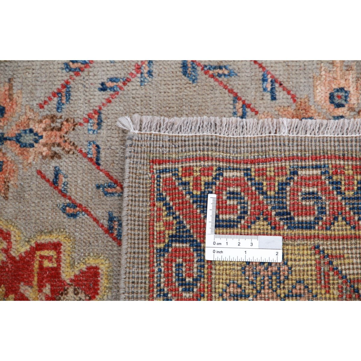 Revival 5x7 Handmade Double Knotted Washable Wool Rug - Colorful
