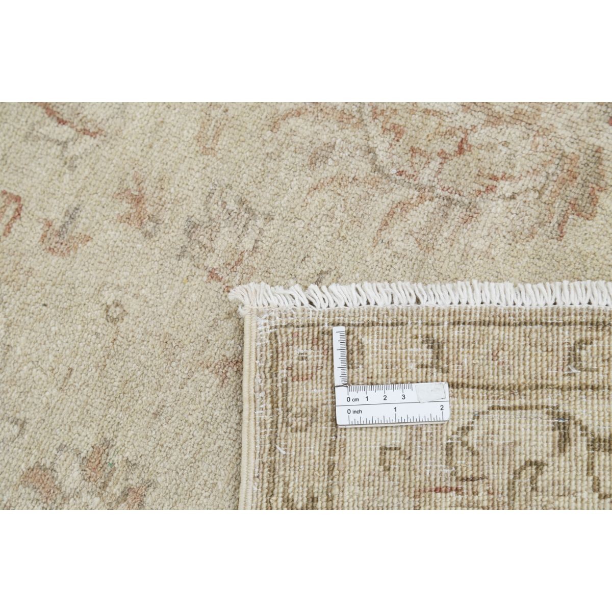 Serenity 4x6 Handmade Double Knotted Washable Wool Rug - Soft Hues