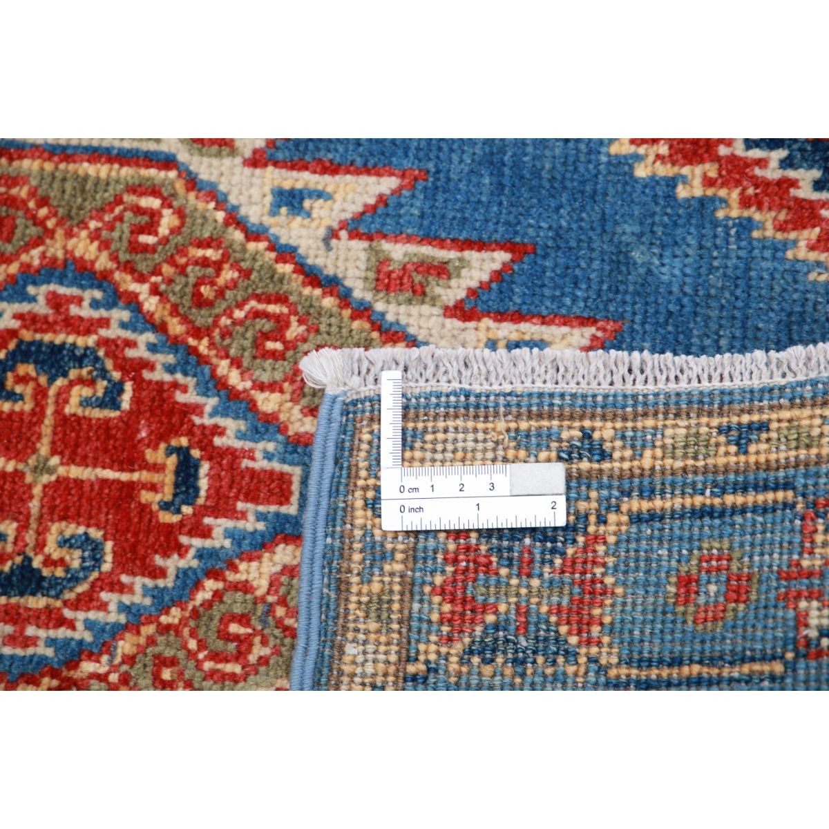 Revival 2x3 Handmade Double Knotted Washable Wool Rug - Colorful