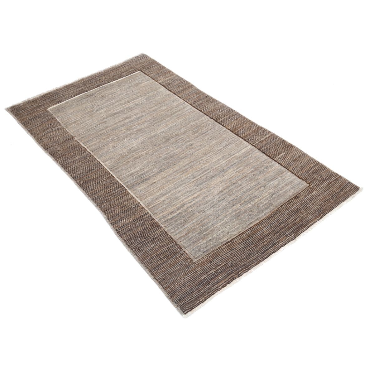 Modcar 5x7 Handmade Double Knotted Washable Wool Rug - Colorful