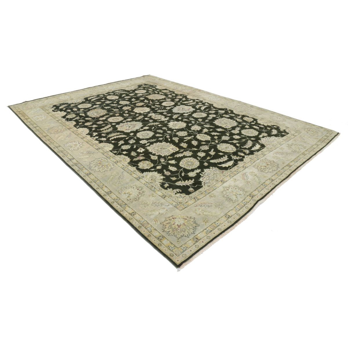 Ziegler 9x12 Handmade Double Knotted Washable Wool Rug - Colorful