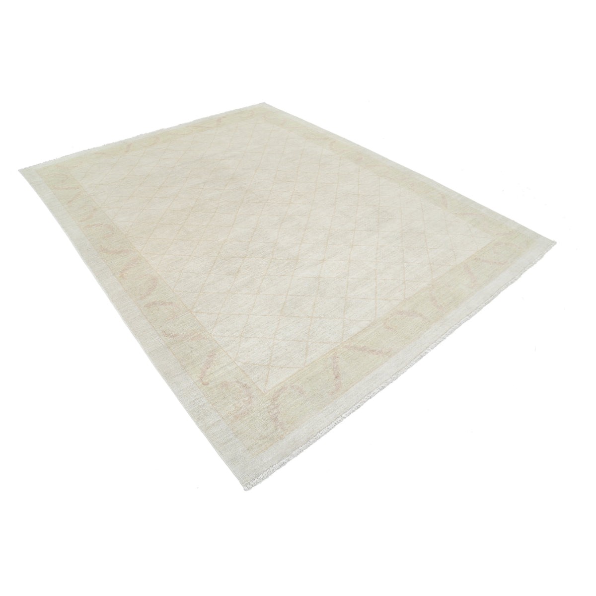 Modcar 7x9 Handmade Double Knotted Washable Wool Rug - Colorful