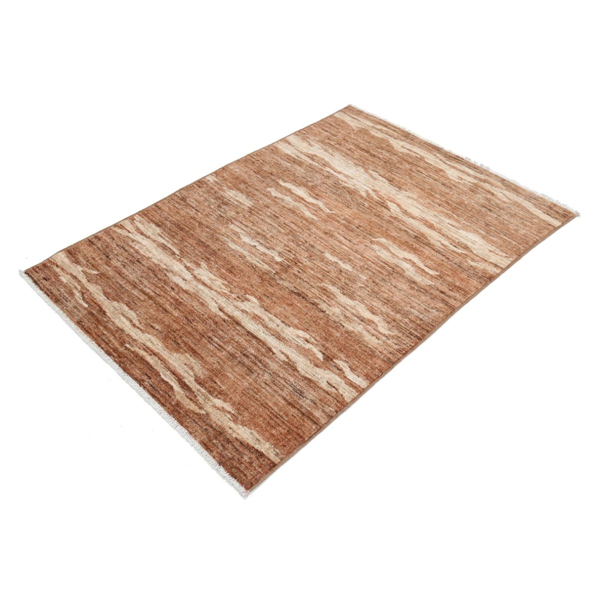 Modcar 3x5 Handmade Double Knotted Washable Wool Rug - Colorful