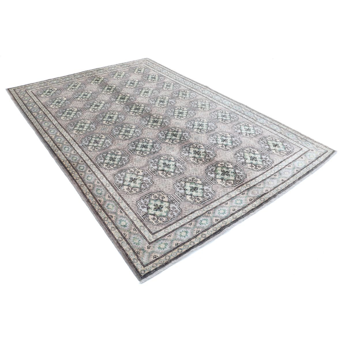 Revival 7x10 Handmade Double Knotted Washable Wool Rug - Colorful