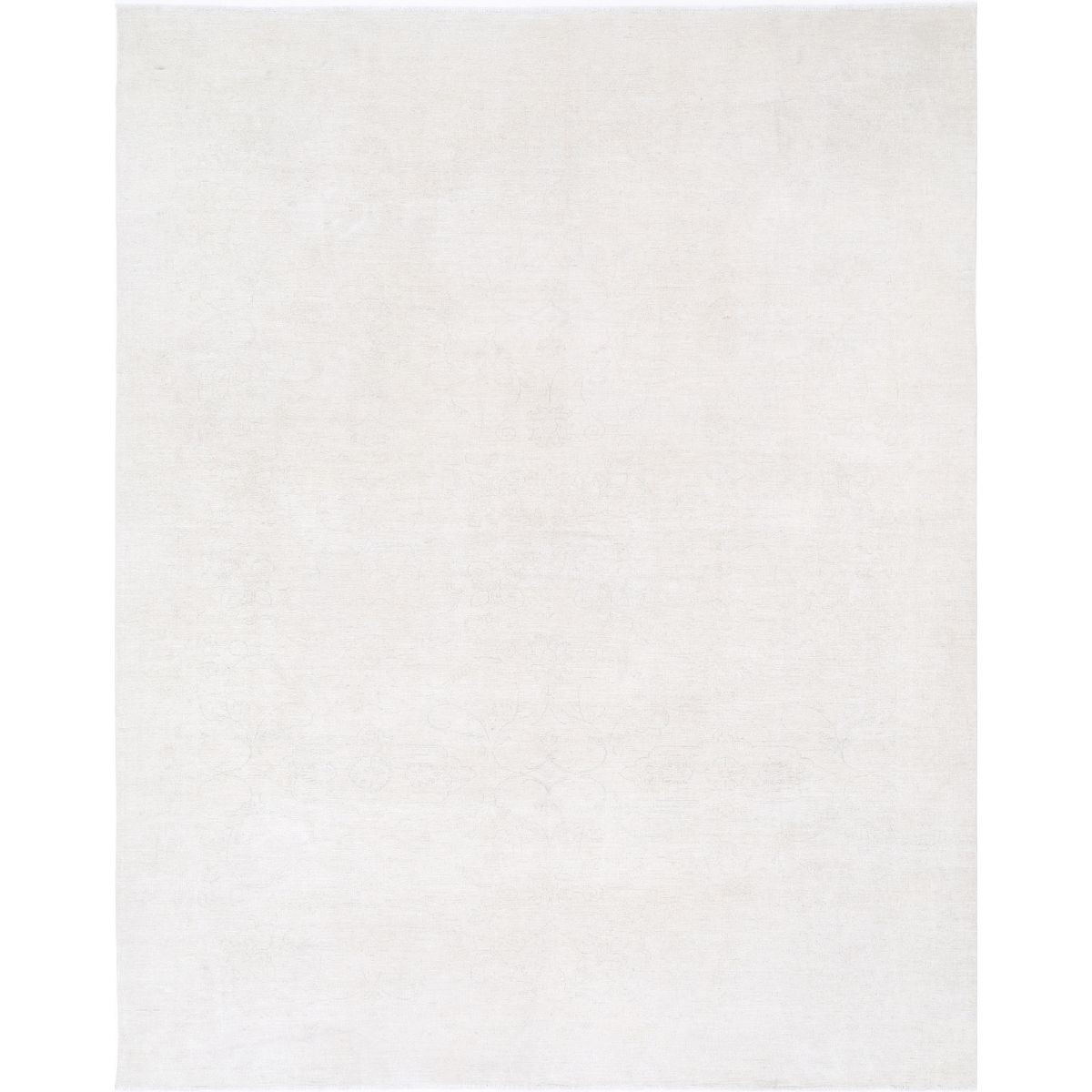 Serenity 9x11 Handmade Double Knotted Washable Wool Rug - Soft Hues