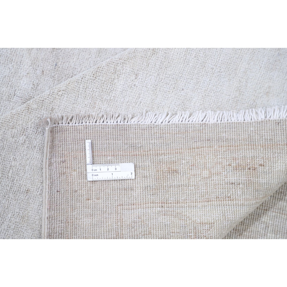 Serenity 13x17 Handmade Double Knotted Washable Wool Rug - Soft Hues