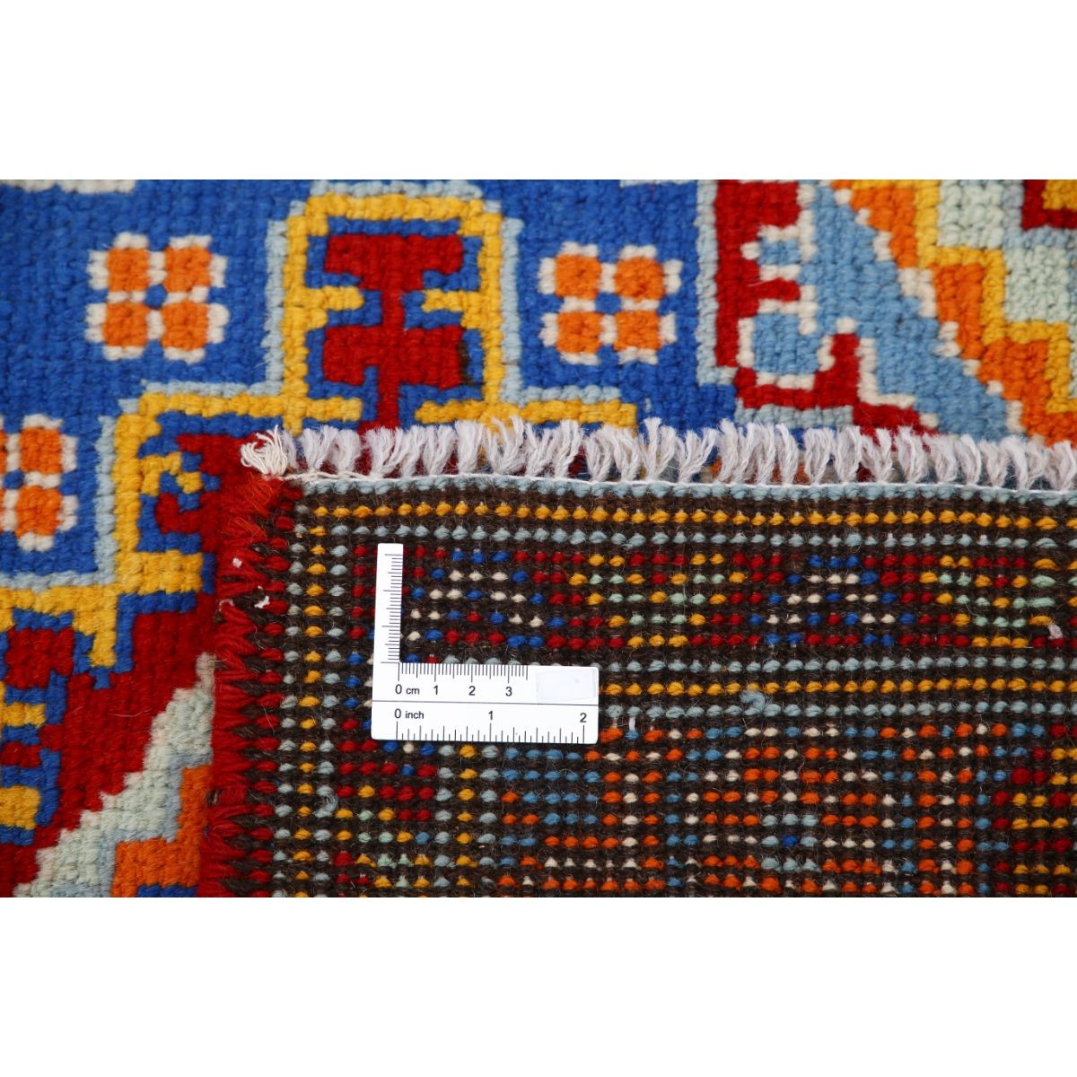 Revival 3x5 Handmade Double Knotted Washable Wool Rug - Colorful