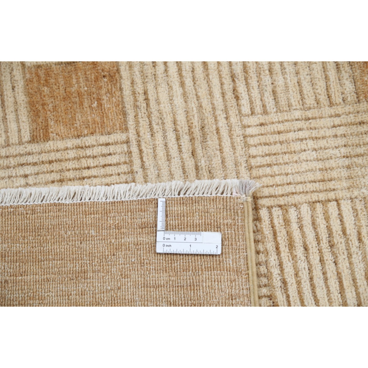 Modcar 7x7 Handmade Double Knotted Washable Wool Rug - Colorful