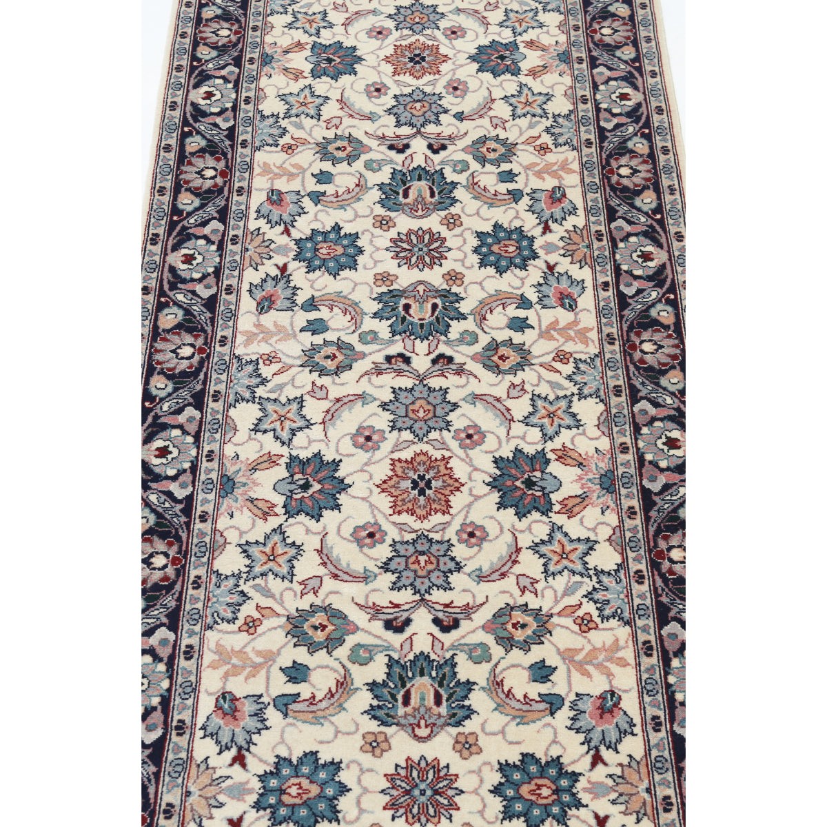 Heritage 3x14 Handmade Double Knotted Washable Wool Runner - Colorful