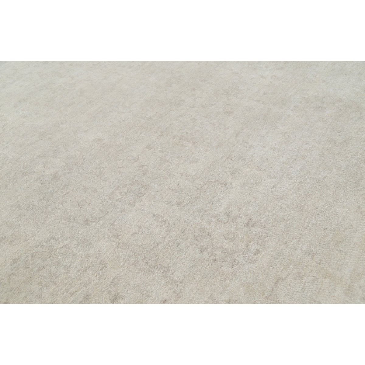 Serenity 13x17 Handmade Double Knotted Washable Wool Rug - Soft Hues