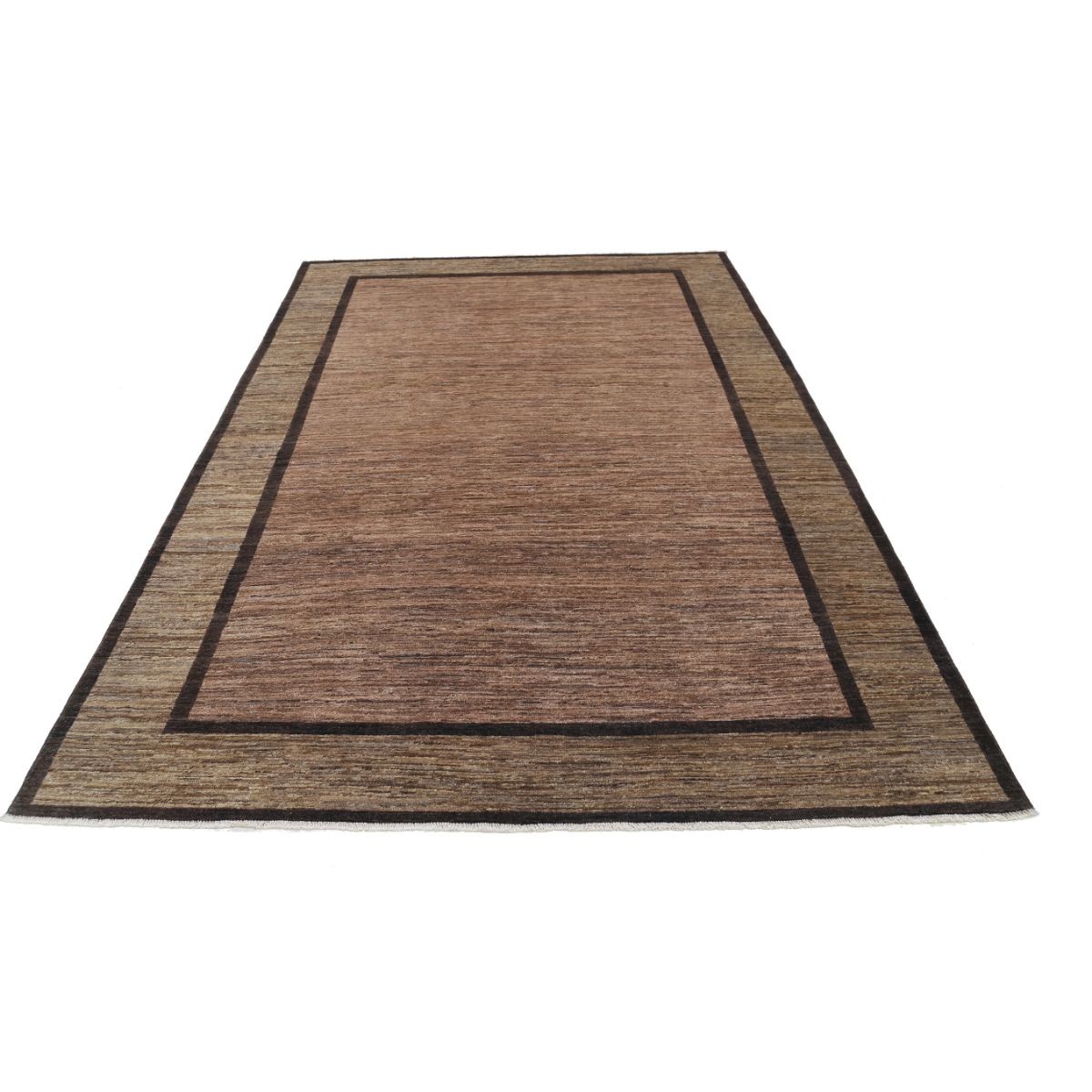 Modcar 7x9 Handmade Double Knotted Washable Wool Rug - Colorful