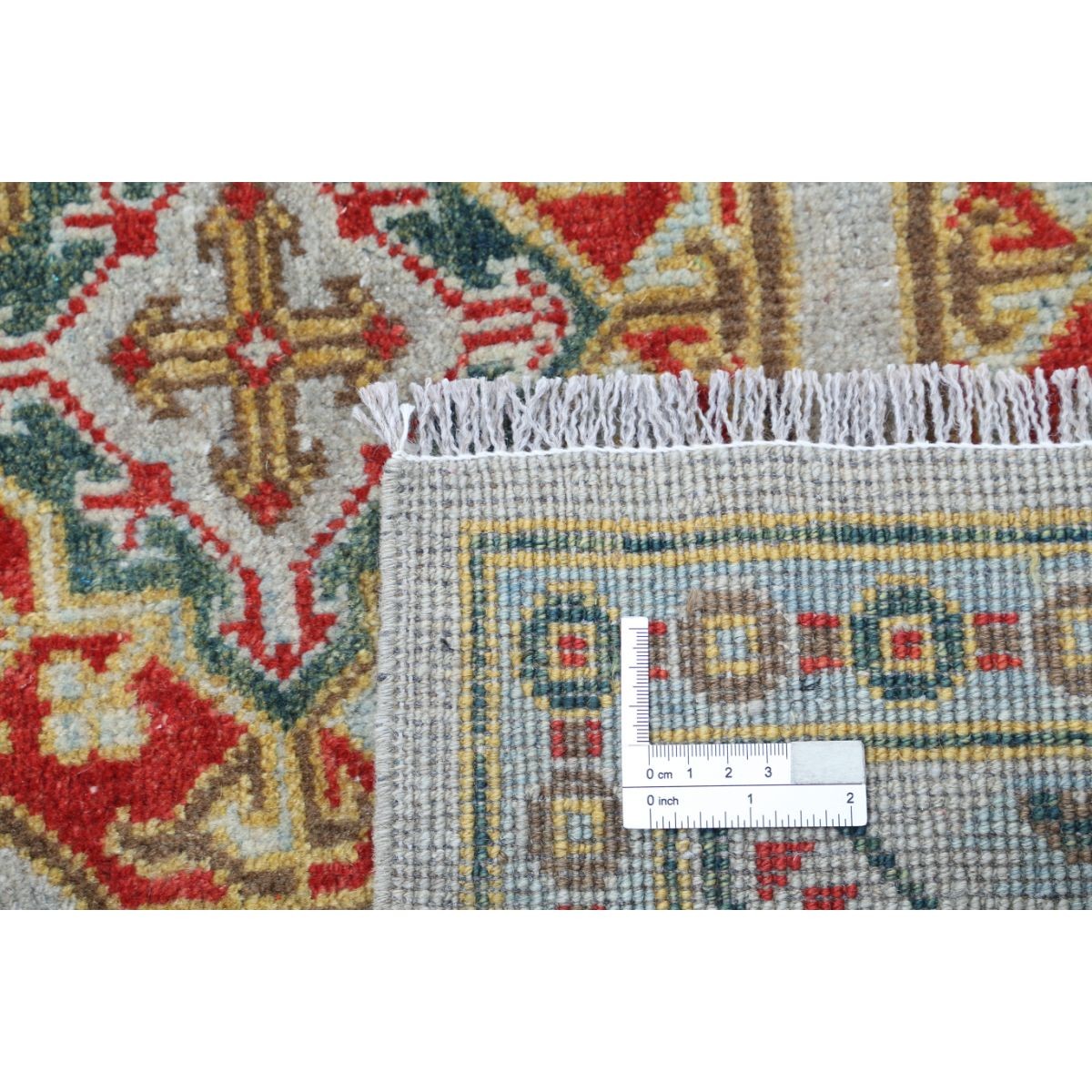 Revival 5x7 Handmade Double Knotted Washable Wool Rug - Colorful