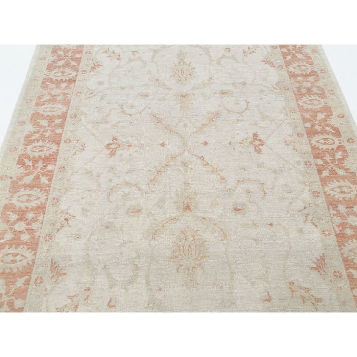 Serenity 6x8 Handmade Double Knotted Washable Wool Rug - Soft Hues