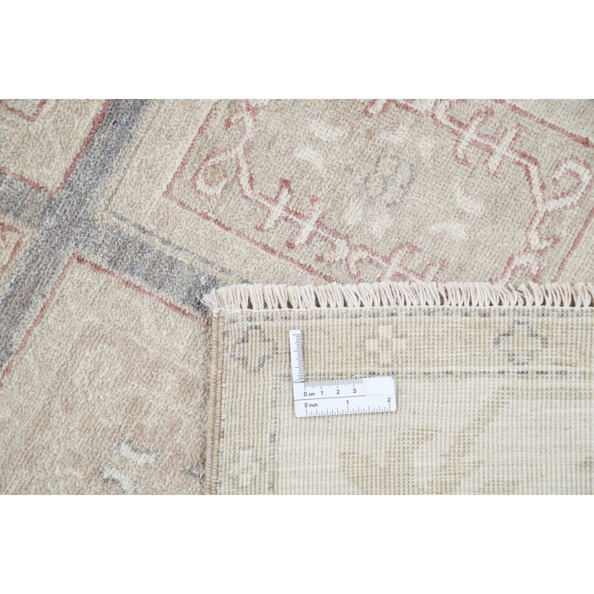 Bakhtiari 4x6 Handmade Double Knotted Washable Wool Rug - Soft Hues