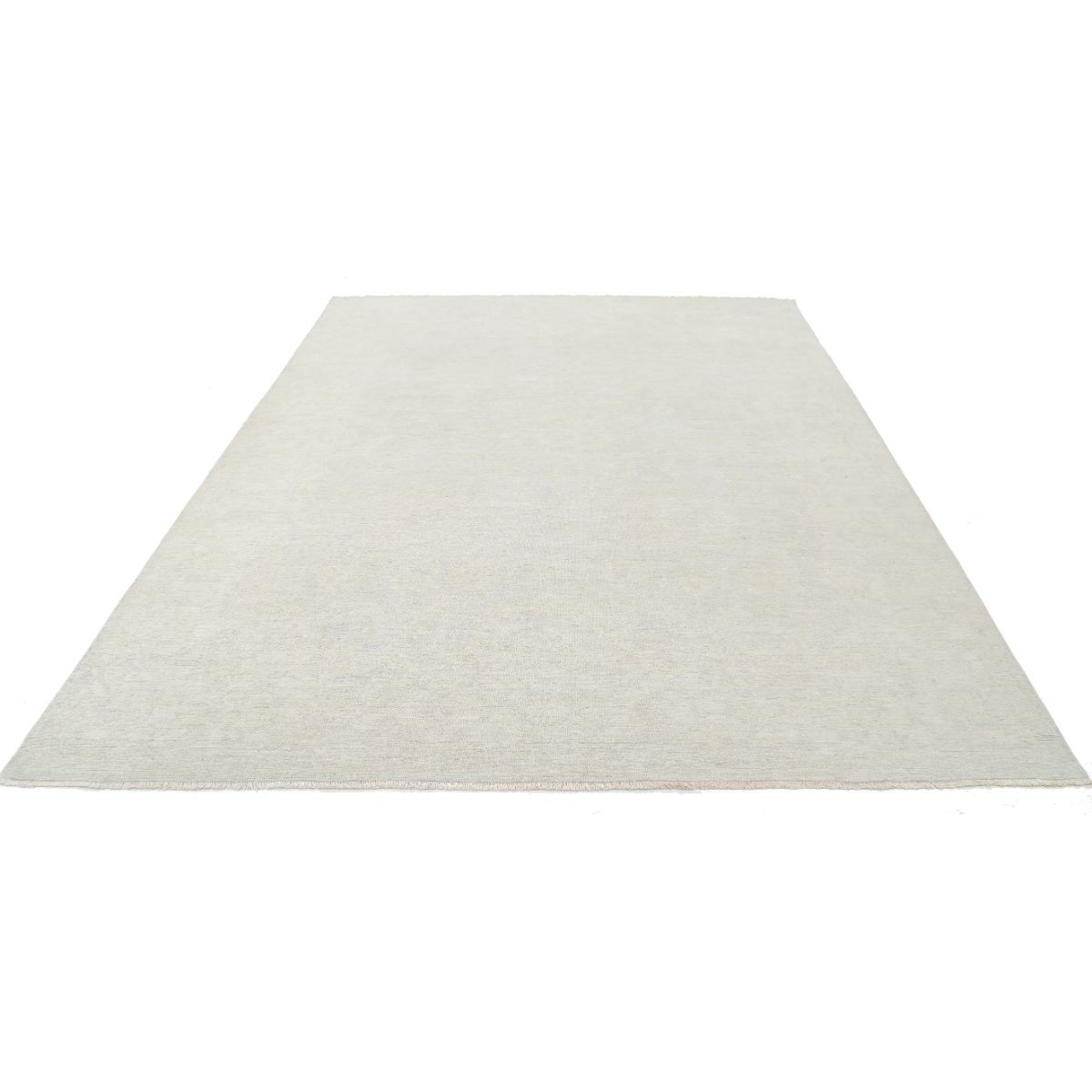 Serenity 8x10 Handmade Double Knotted Washable Wool Rug - Soft Hues